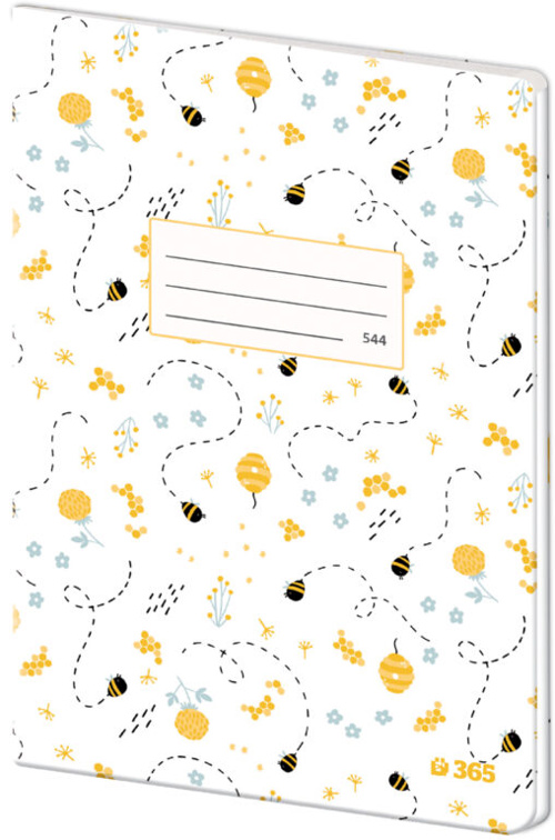 Sešit 544 papírové desky – Bees